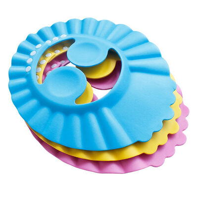 EVA-Baby-Duschkappen verstellbar mit Gehörschutz