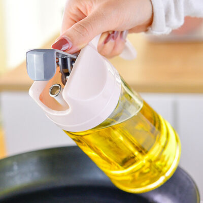 Selbst-Flip Olive Oil Dispenser Bottle On-Slip-Griff für das Küchen-Kochen