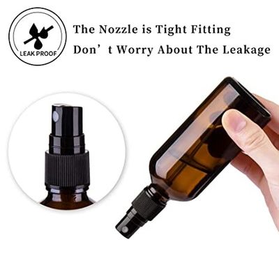 30ml 50ml 100ml Amber Glass Spray Bottles für Nebel-Sprühflasche der ätherischen Öle