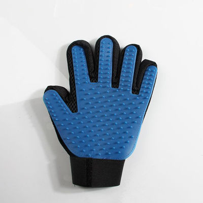 Silikon-Cat Dog Grooming Gloves For-Haustier-Massage Deshedding