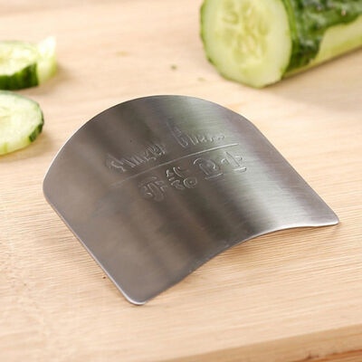 Edelstahl-Finger-Handschutz-sicherer Schutz From Kitchen Knife 6.5x4.5cm