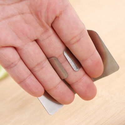 Edelstahl-Finger-Handschutz-sicherer Schutz From Kitchen Knife 6.5x4.5cm