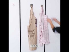 Plastic Heavy Duty Self Adhesive Wall Hooks Sticky Hanging Hooks For Concrete Wall