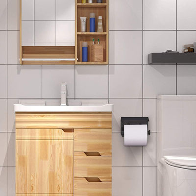 Schwarzer Edelstahl des Toiletten-Loch-Anzeigenblatt-Tuch-Kasten-304