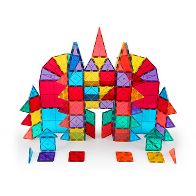 Klares magnetisches 3D Baustein-Plastikunisexpädagogisches