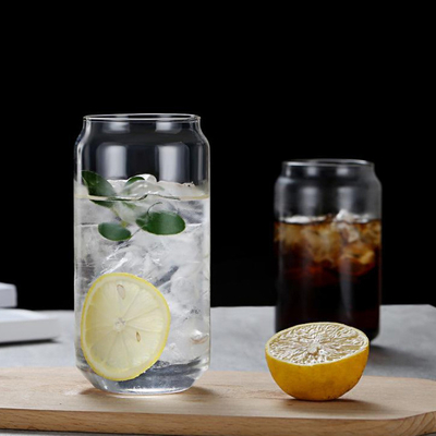 Des Borosilicat-freien Raumes Bierkrüge Milktea-Kaffee-16oz transparent