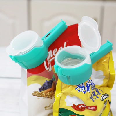 Küche Chip Bag Food Storage Sealing befestigt mit gießen Tüllen