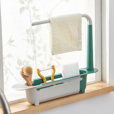Teleskopisches Wannen-Speicher-Gestell justierbare teleskopische 2 in 1 Wanne
