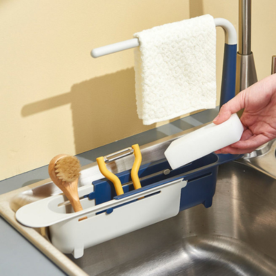 Teleskopisches Wannen-Speicher-Gestell justierbare teleskopische 2 in 1 Wanne
