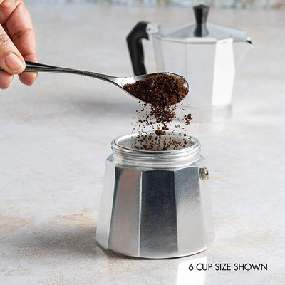 Splitter Stovetop-Espresso-Kaffeemaschine wesentlicher Barista Tools Stainless Steel