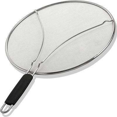Silbernes Edelstahl-Spritzsieb für das Braten von Pan Bulk Kitchen Supplies