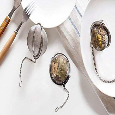Edelstahl Mesh Tea Ball Tea Strainer des Silber-304 filtert für Tee