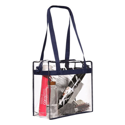 Plastik-Tote Bag With Zipper Closure transparent