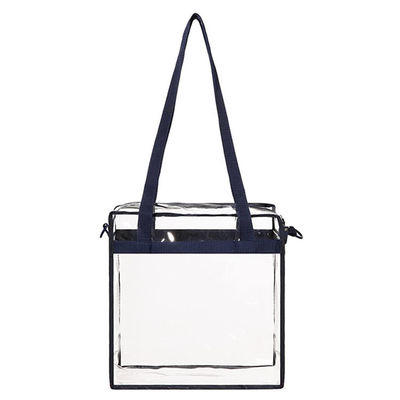 Plastik-Tote Bag With Zipper Closure transparent