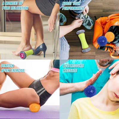 Multifunktionsplastikfuß-Rollen-Massage-Ball für Entlastungs-Haushaltsware