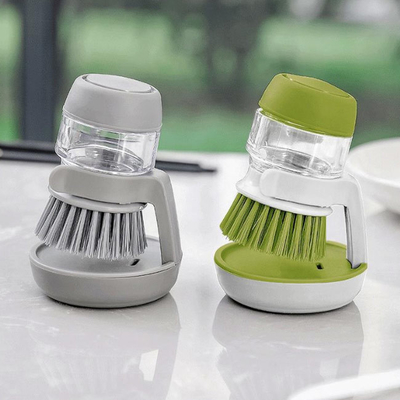 Spülmaschine Cleaning Brush mit Tropfschale für Küchen-Teller-Seifenspender