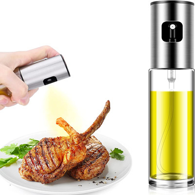 Splitter 100 ml Olivenölsprüher mit Edelstahlkappe