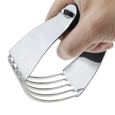 Edelstahl-Teigmixer mit robusten Klingen
