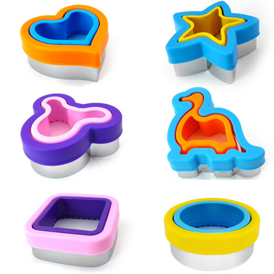 Sandwich-Schneider-Edelstahl Herz-Stern-Mickey Shapes Breads DIY