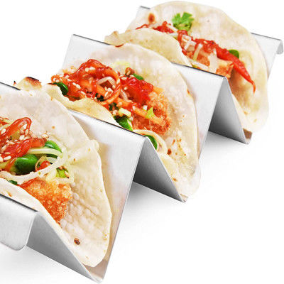Splitter-Edelstahl-Taco-Halter sind Küchen-Versorgungen sperrig