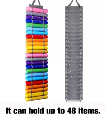 48 Rolls-Wand-Berg-Vinyl-Speicher-Halter-Vinyl-Rolls-Speicher-Organisator Rack Houseware