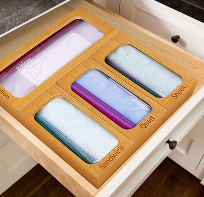 Nahrungsmittelspeicher-Sandwich-Taschen-Organisator-For Gallon Quart-Imbiss