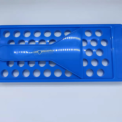 Kosmetischer Spachtel-Lippenbalsam, der Tray Tube-Halter 50 Löcher füllt
