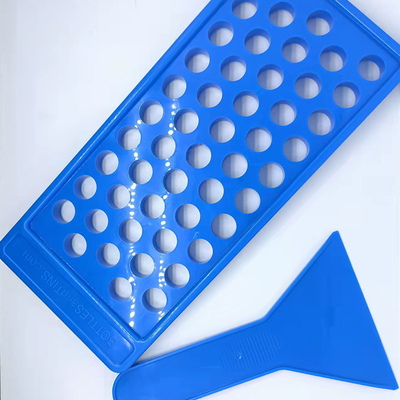 Kosmetischer Spachtel-Lippenbalsam, der Tray Tube-Halter 50 Löcher füllt