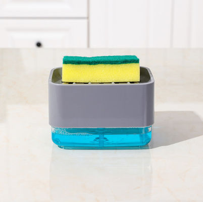 Seifenspender-Pumpen-Kasten-Küche Countertop-Schwamm-Transportgestell Soap Pump Dispenser