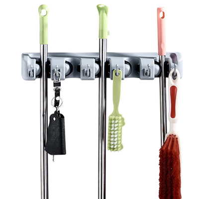 5 Haken-Wand-Berg-Besen-Halter 447g des Positions-Reinigungswerkzeughalter-6