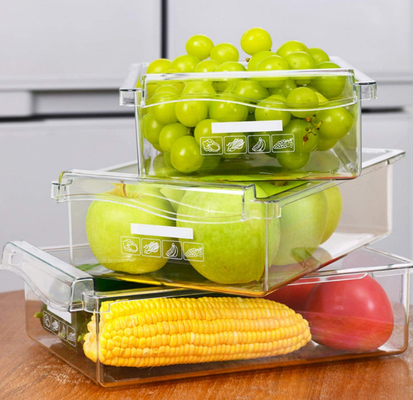Frucht-Gemüse-Kühlschrank-Fach-Organisator-Box For Food-Speicher