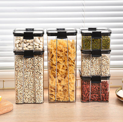 Küche HAUSTIER Plastikspeiseschrank-Vorratsbehälter für Nahrungsmittelorganisation 460ml 700ml