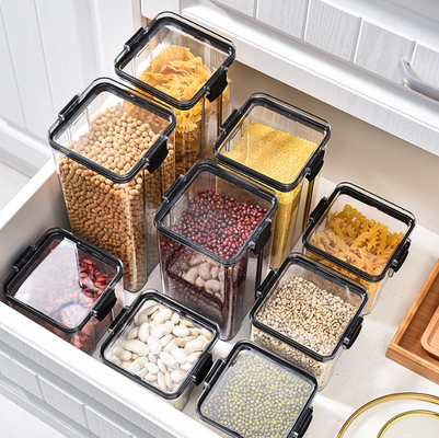 Küche HAUSTIER Plastikspeiseschrank-Vorratsbehälter für Nahrungsmittelorganisation 460ml 700ml