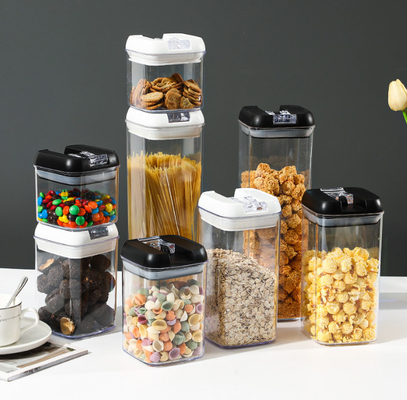 Haushalts-Vorratsbehälter Küche 7pcs BPA freier luftdichter mit einfachen Verschluss-Deckeln