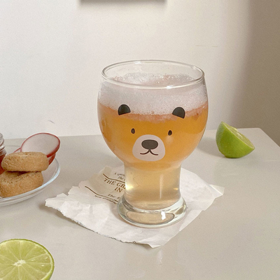 nette kundenspezifische Trinkbecher des Klarglas-400ml-600ml für Bier