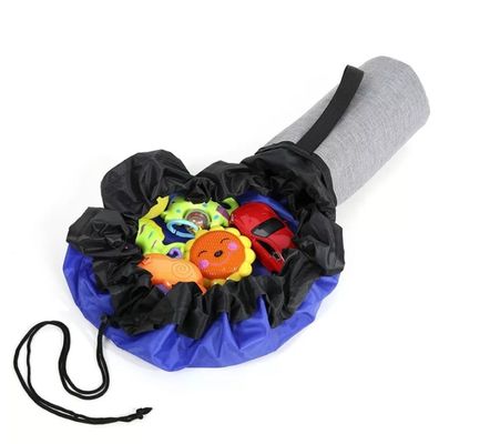 Der Haushalts-Vorratsbehälter-Spiel Mat Drawstring Toy Storage Bag der kundengebundene Kinder