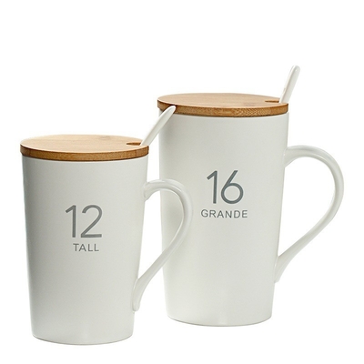Keramische kundenspezifische Trinkbecher mit Bechern der Löffel-weißen Sublimations-6oz