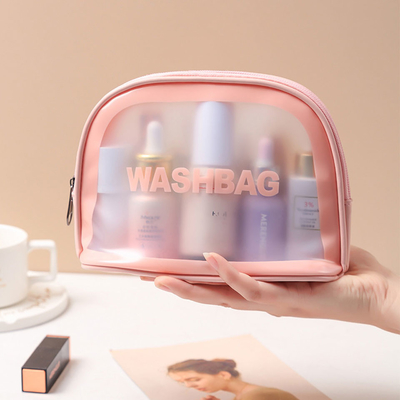 Tragbare wasserdichte Reise-Make-up PVC-Kulturtasche für Sommer-Strand
