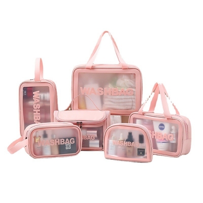 Tragbare wasserdichte Reise-Make-up PVC-Kulturtasche für Sommer-Strand