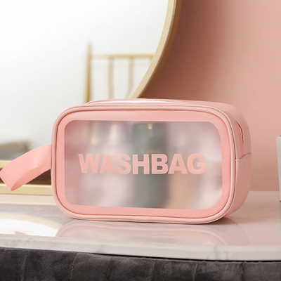 Tragbare wasserdichte Reise-Make-up PVC-Kulturtasche für Sommer-Strand