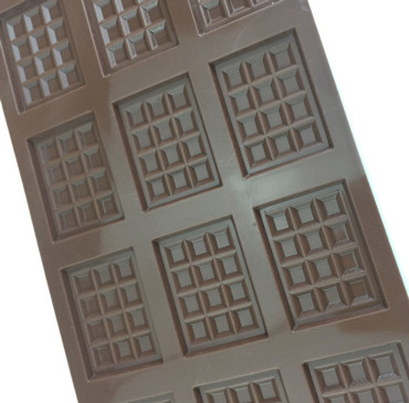 Silikon-Schokoladen-Bruch--Auseinanderform-Silikon-Protein-und Energieriegel-Formen