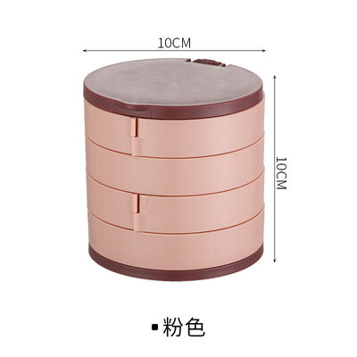 Gedrehter Plastikschmuck-Organisator Storage Box für Bolzen-Ohrring