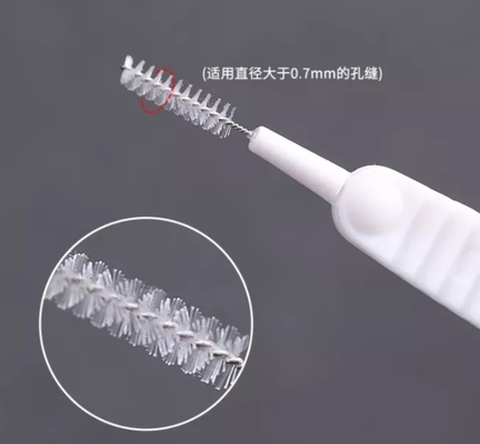 Haushaltsware-Duschkopf-Ausgang-Loch-Telefon-Kunststoffgriff Mini Cleaning Brush