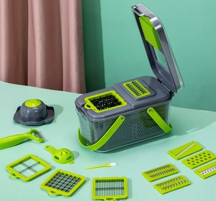Küchen-Werkzeug-Gemüsefrucht-Chopper Slicer Manual Vegetable Grater-Schneider-Satz