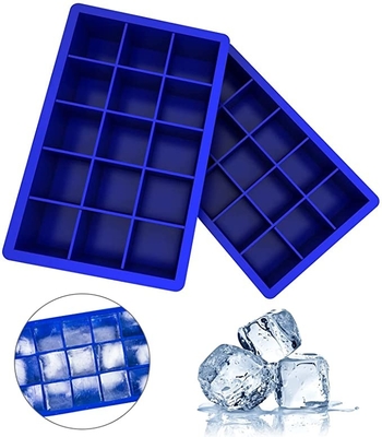 Loch-Silikon-Eis-Würfel Tray Easy Release Ice Cube Tray Kitchen Tools des Rechteck-15