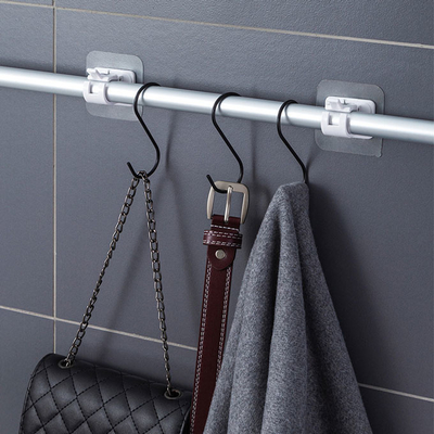 Starke Saughaushaltsware-Plastikprodukt-klebende Wand-Haken-Sätze