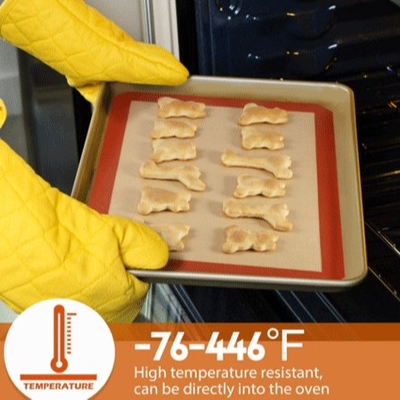 Nicht-Stock-Silikon, das Mat Premium Food Safe-Küche backt Pan Mat backt