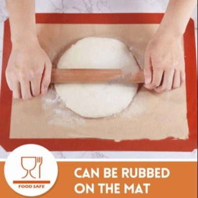 Nicht-Stock-Silikon, das Mat Premium Food Safe-Küche backt Pan Mat backt