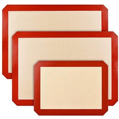 Nicht-Stock-Silikon, das Mat Premium Food Safe-Küche backt Pan Mat backt