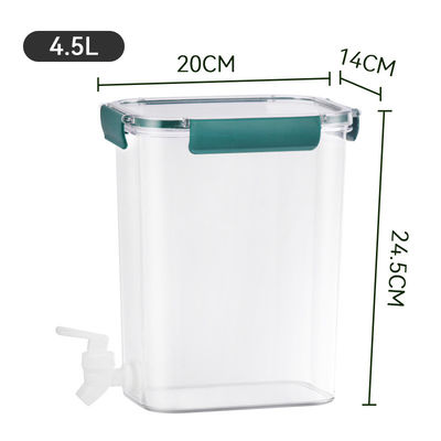 Plastikgetränke-automaten-kalter Wasserkocher des kühlschrank-4.5L mit Hahn